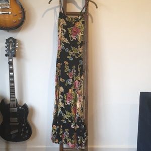 CCO Vintage floral 90's Betsey Johnson Slip Dress
